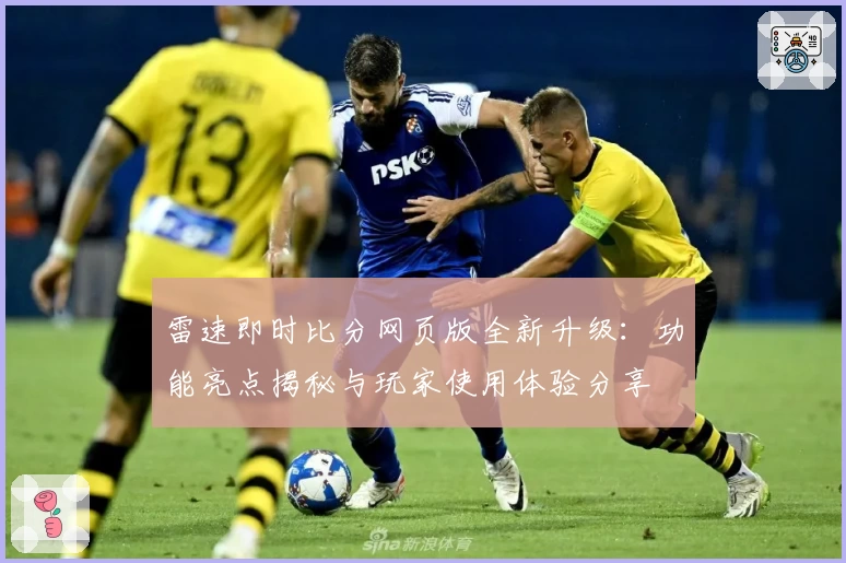 雷速即时比分网页版全新升级：功能亮点揭秘与玩家使用体验分享